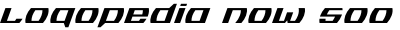 Logopedia Now 500 Regular Italic